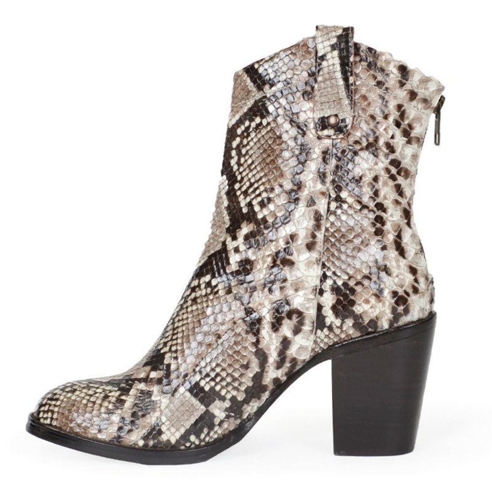 Pete Women’s Natural Python Boot - Picture 2 of 5